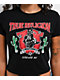 True Religion Crystal Western Black Crop T-Shirt - Thumbnail image 2 of 3