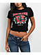 True Religion Crystal Western Black Crop T-Shirt - Thumbnail image 1 of 3