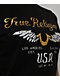 True Religion Crystal Wing Horseshoe Black T-Shirt - Thumbnail image 4 of 5