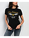 True Religion Crystal Wing Horseshoe Black T-Shirt - Thumbnail image 1 of 5