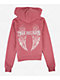 True Religion Crystal Wing Mauvewood Zip Hoodie - Thumbnail image 1 of 2