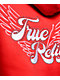 True Religion Crystal Wing Red Zip Hoodie - Thumbnail image 5 of 6