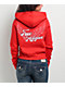 True Religion Crystal Wing Red Zip Hoodie - Thumbnail image 2 of 6