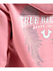 True Religion Crystal Wing Rosebud Crop Zip Hoodie - Thumbnail image 4 of 4