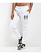 True Religion Crystal Wing White Jogger Sweatpants - Thumbnail image 1 of 5