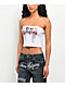 True Religion Crystal Wing White Tube Top - Thumbnail image 1 of 4