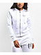 True Religion Crystal Wing White Zip Hoodie - Thumbnail image 2 of 4
