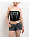True Religion Crystal Wings Black Tube Top - Thumbnail image 1 of 4