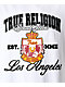 True Religion Elite Crest White T-Shirt - Thumbnail image 2 of 3