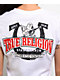 True Religion Embroidered Logo White Crop T-Shirt - Thumbnail image 3 of 4