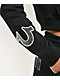 True Religion Embroidered Shrunken Black Crop Zip Hoodie - Thumbnail image 4 of 4