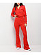 True Religion Embroidered Terry V Notch Scarlet Hoodie - Thumbnail image 4 of 4