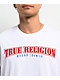 True Religion Flocked World Tour White T-Shirt - Thumbnail image 3 of 3