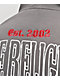 True Religion Groovy Buddha Grey Zip Hoodie - Thumbnail image 5 of 5