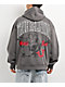 True Religion Groovy Buddha Grey Zip Hoodie - Thumbnail image 1 of 5