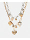 True Religion Heart Toggle Gold & Silver Necklace - Thumbnail image 1 of 2