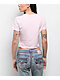True Religion Heritage Pink Crop T-Shirt - Thumbnail image 2 of 4