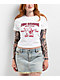 True Religion Heritage White Crop T-Shirt - Thumbnail image 1 of 3