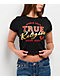 True Religion High Shine Black Crop T-Shirt - Thumbnail image 1 of 4