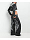 True Religion Hooded Combo Silver Sun Crop Jacket - Thumbnail image 4 of 8
