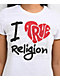 True Religion I Love True Classic White T-Shirt - Thumbnail image 3 of 4