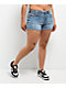 True Religion Jennie Big T Flax Flower Shorts - Thumbnail image 4 of 6
