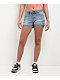 True Religion Jennie Big T Flax Flower Shorts - Thumbnail image 2 of 6