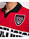 True Religion Jersey Knit Red Oversized Polo Shirt - Thumbnail image 4 of 6