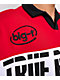 True Religion Jersey Knit Red Oversized Polo Shirt - Thumbnail image 5 of 6