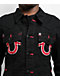 True Religion Jimmy Super T Black Denim Jacket - Thumbnail image 3 of 5