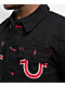 True Religion Jimmy Super T Black Denim Jacket - Thumbnail image 4 of 5