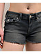 True Religion Joey Carefree Big T Flap Flame Wash Shorts - Thumbnail image 4 of 4