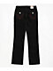 True Religion Kids Ricky Black & Red Relaxed Straight Leg Jeans - Thumbnail image 4 of 7