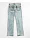 True Religion Kids Ricky Light Blue Relaxed Straight Leg Denim Jeans - Thumbnail image 5 of 7