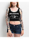 True Religion Logo Black Crop Tank Top - Thumbnail image 1 of 3