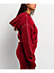 True Religion Logo Rhubarb Red Hooded Sweater - Thumbnail image 4 of 5