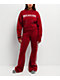 True Religion Logo Rhubarb Red Hooded Sweater - Thumbnail image 5 of 5