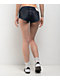 True Religion Low Rise Dark Wash Shorty Shorts - Thumbnail image 1 of 4