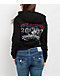 True Religion Lurex World Tour Black Zip Hoodie - Thumbnail image 2 of 4