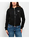 True Religion Lurex World Tour Black Zip Hoodie - Thumbnail image 1 of 4