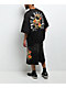 True Religion Mikey Floral Snake Black Wash Baggy Sweat Shorts - Thumbnail image 6 of 6