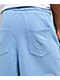 True Religion Mikey Tiger Script Blue Baggy Sweat Shorts - Thumbnail image 5 of 9