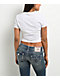 True Religion Money White Crop T-Shirt - Thumbnail image 2 of 3