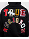 True Religion Multi Letter Logo Patch Black Hoodie - Thumbnail image 3 of 6