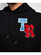 True Religion Multi Letter Logo Patch Black Hoodie - Thumbnail image 4 of 6