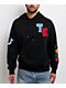 True Religion Multi Letter Logo Patch Black Hoodie - Thumbnail image 2 of 6