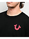 True Religion No.1 Black T-Shirt - Thumbnail image 3 of 3