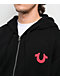 True Religion No.1 Black Zip Hoodie - Thumbnail image 3 of 4