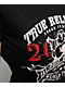 True Religion OG Crystal Buddha Black Crop T-Shirt - Thumbnail image 3 of 3