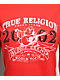True Religion OG Crystal Buddha Red Crop T-Shirt - Thumbnail image 2 of 3